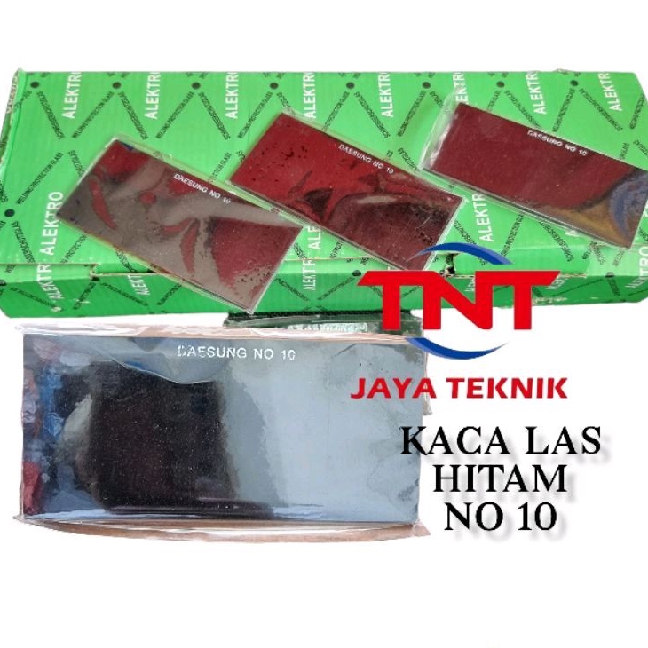 KACA LAS HITAM NO 10 / KACALAS DIN 10 / KACA KEDOK LAS NO 10