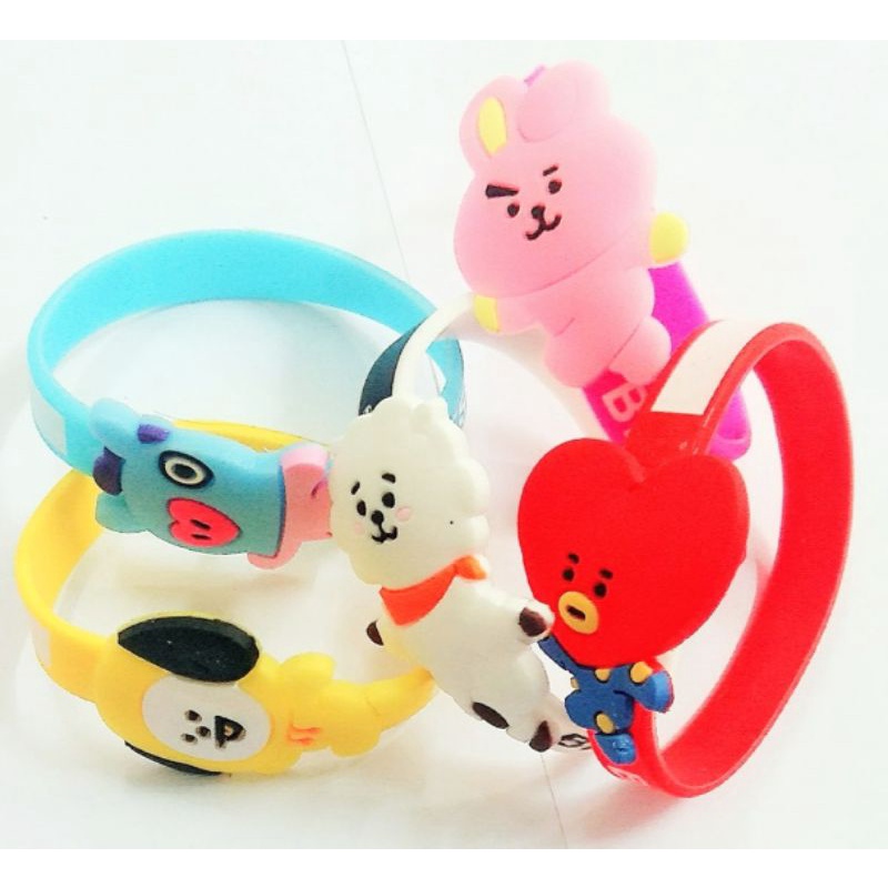 Gelang Karet Anak BTS per 1 buah