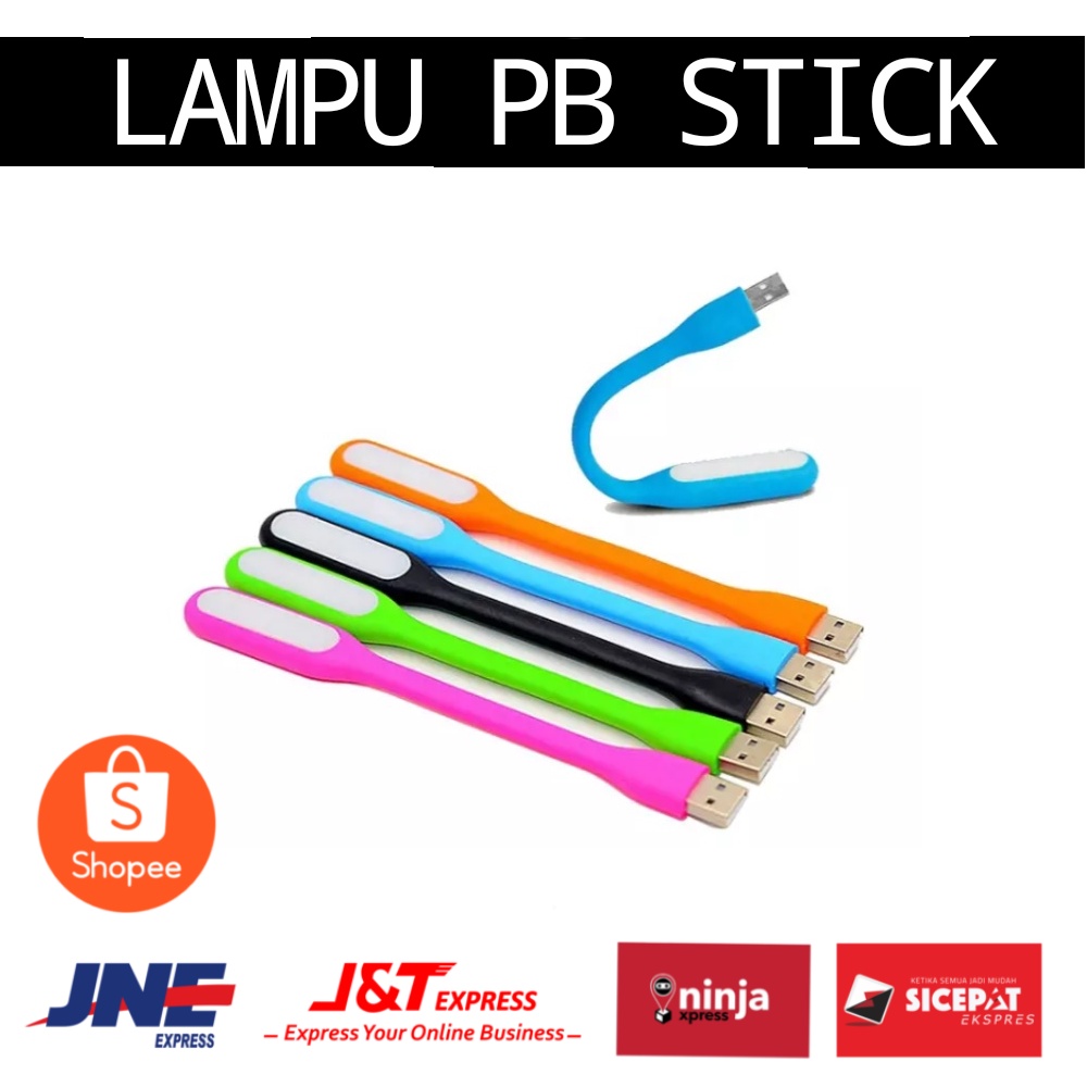 Lampu USB LED Fleksible Portable LED Senter Model Sikat Gigi