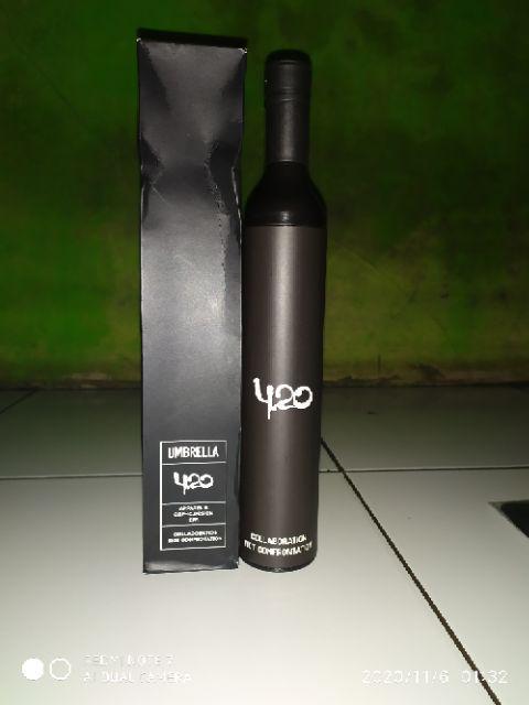 Umbrella / Payung 420 blackrain Black 4.20official