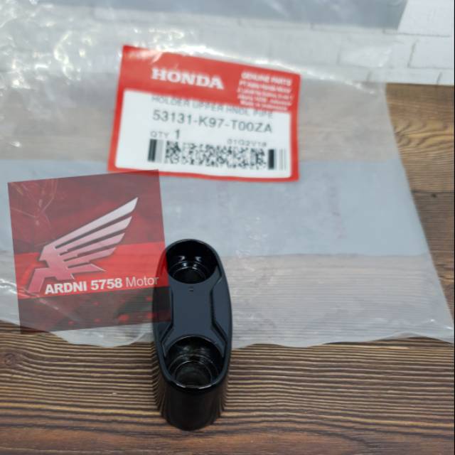 Holder Upper Handle Dudukan Raiser Setang Stang Atas PCX 150 Lokal K97 Ori Honda
