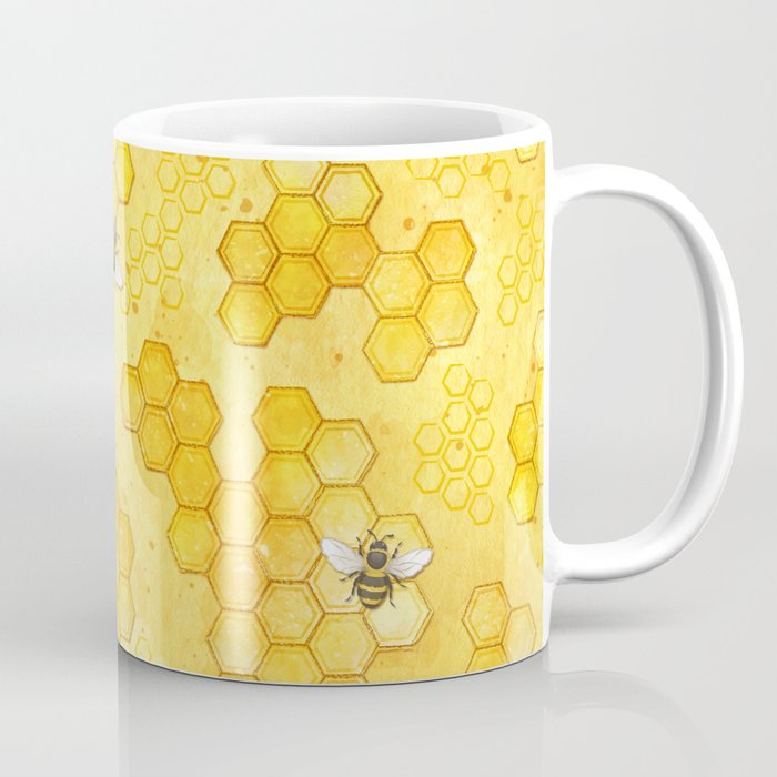 Mug Meant To Be Honey pattern