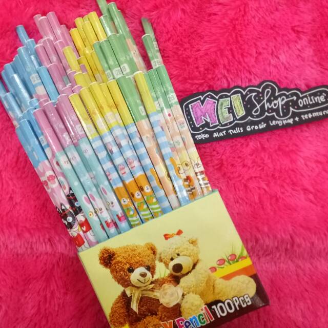 

Pensil Lucu Termurah isi 100 pcs