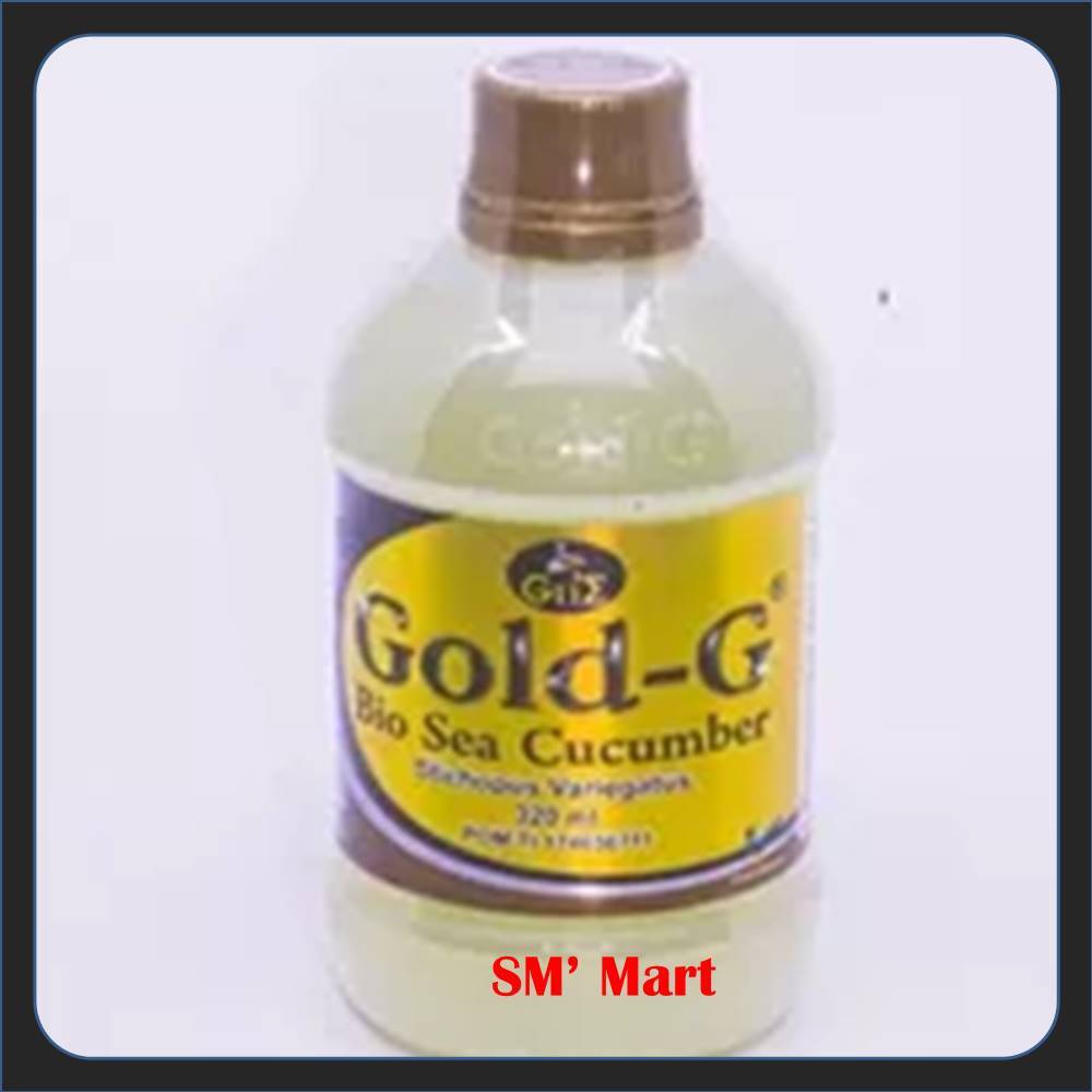 Jelly Gamat Gold G 320ml Ekstrak Teripang Laut Gold G Sea Cucumber Ori