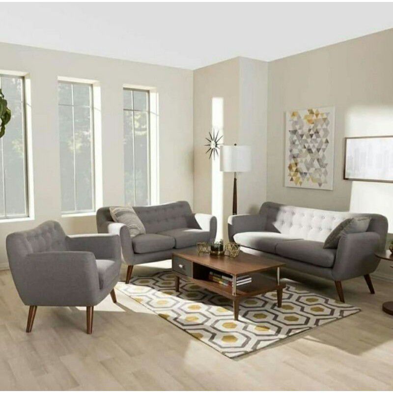 Sofa Retro  / Sofa 321 Seater / Sofa Kursi Tamu Modern