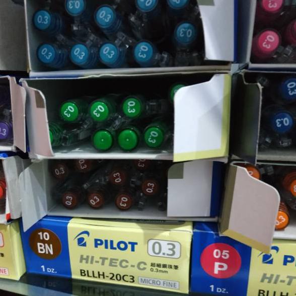 

Best Seller.. Pulpen hitec pilot 0.3 dan 0.25 lusinan / perpak hi tec pulpen hi tech pen hi tech hitech