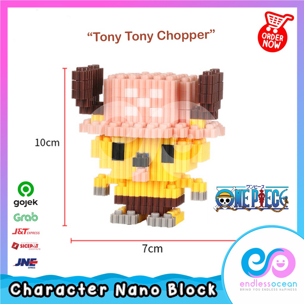 TONY TONY CHOPPER NANO BLOCK MAINAN LEGO BRICKS ONE PIECE