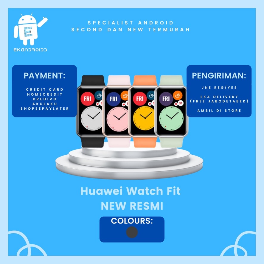 HUAWEI WATCH FIT NEW RESMI