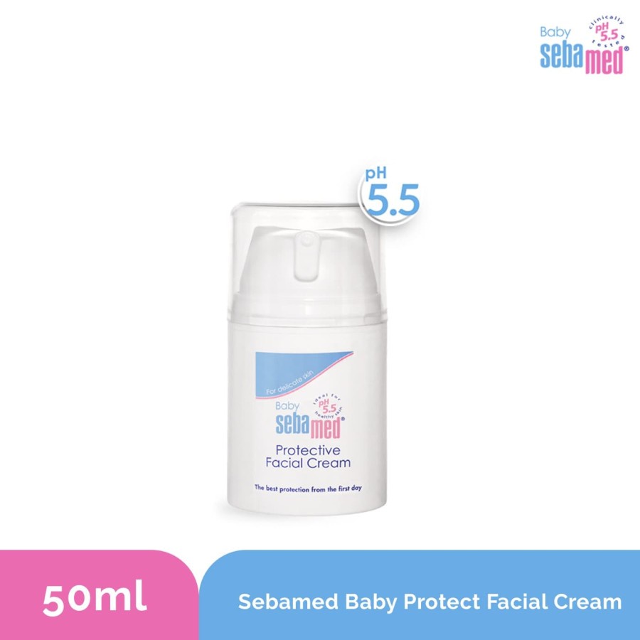 Makassar ! Sebamed Baby Protective Facial Cream 50 gr