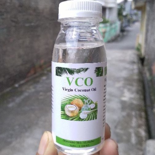 VCO murni Virgin Coconut Oil 100ml flip