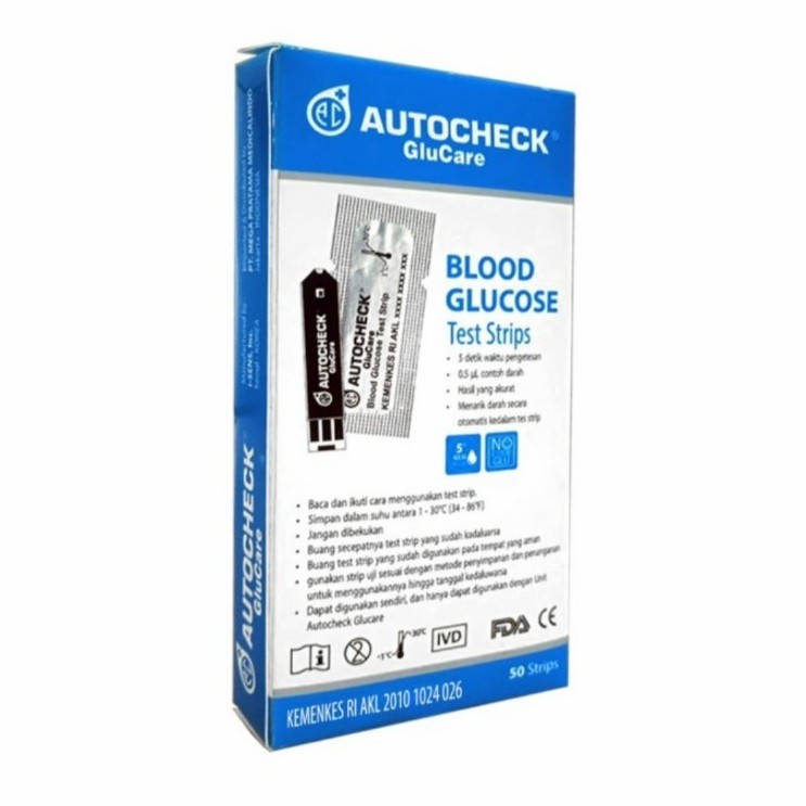 Glucose strip. Glucose strip
