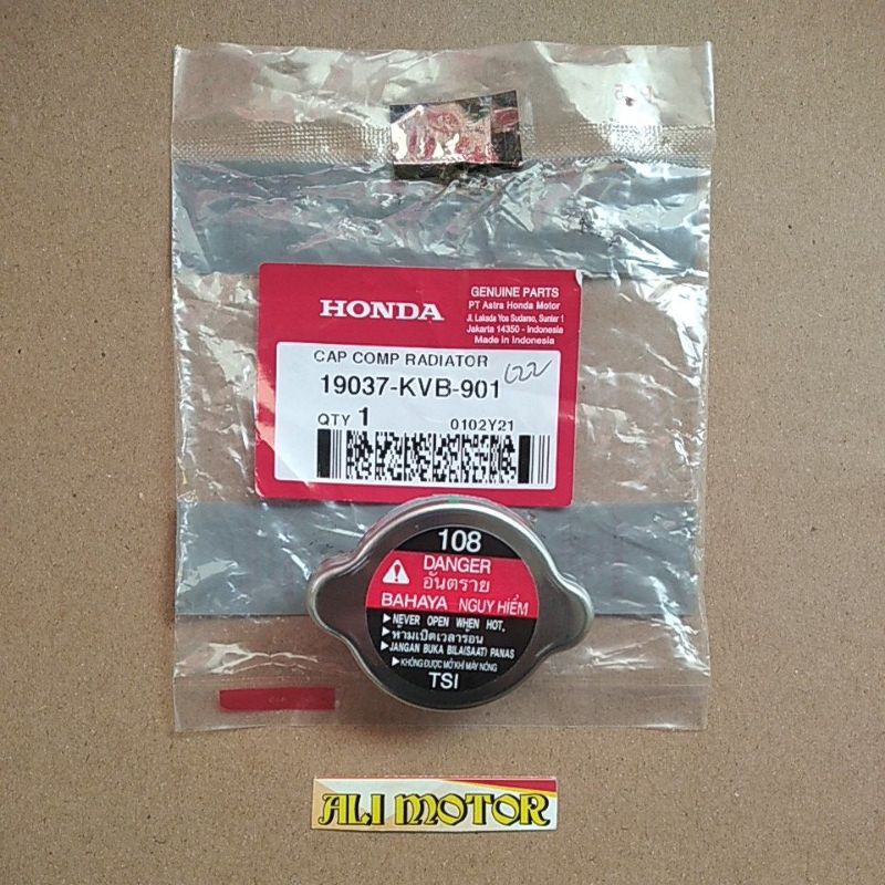 Tutup radiator vario 110 vario 125 led 19037-KVB-901 ori AHM