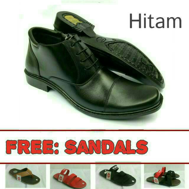 MANDIENS Sepatu Kulit  PDH SJ174 Export Quality Free 