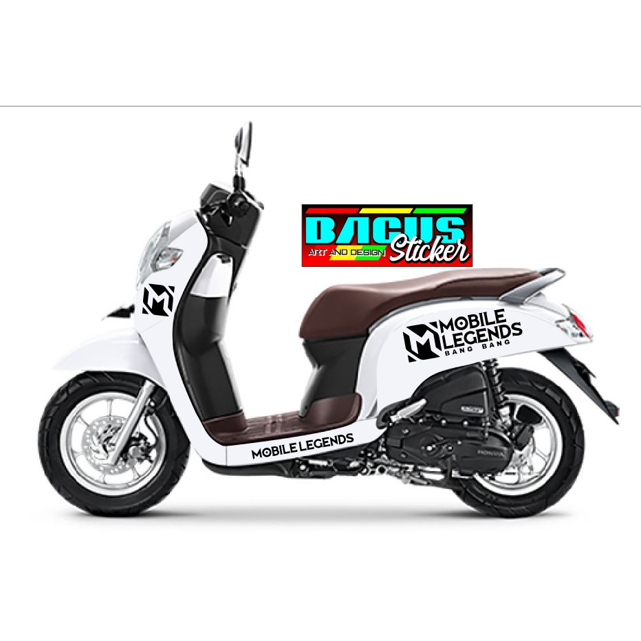 STRIPING CUTTING SCOOPY  SIMPLE"MOBILE LEGEND"