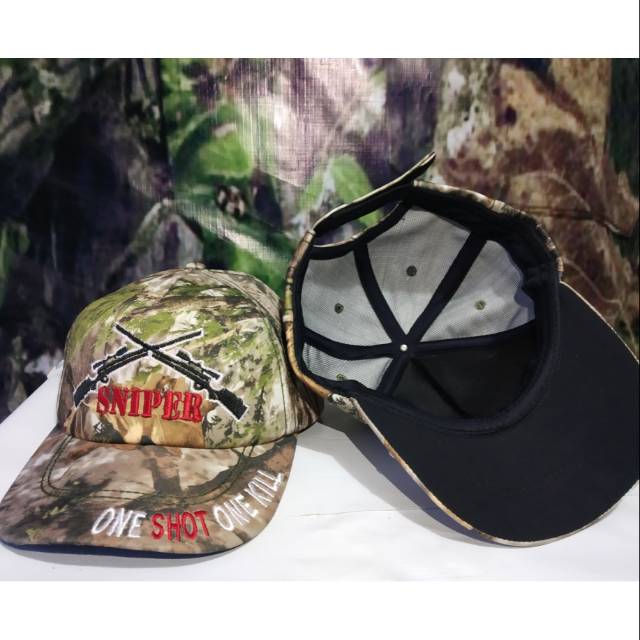 Topi Camo Sniper