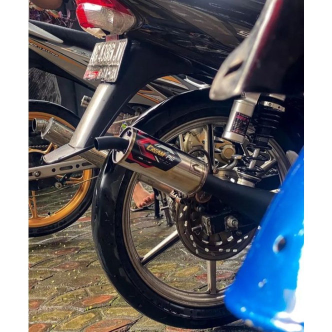 Knalpot Creampie Jogja Original Fiz R FIZR FORCE1 POSWAN Alfa  Std Racing Dof SR02 Original Racing J