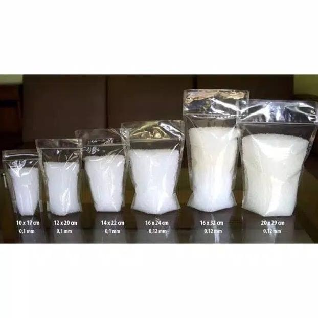 STANDING POUCH 14X22 / STP 14X22 / PLASTIK KLIP KEMASAN BERDIRI 14X22