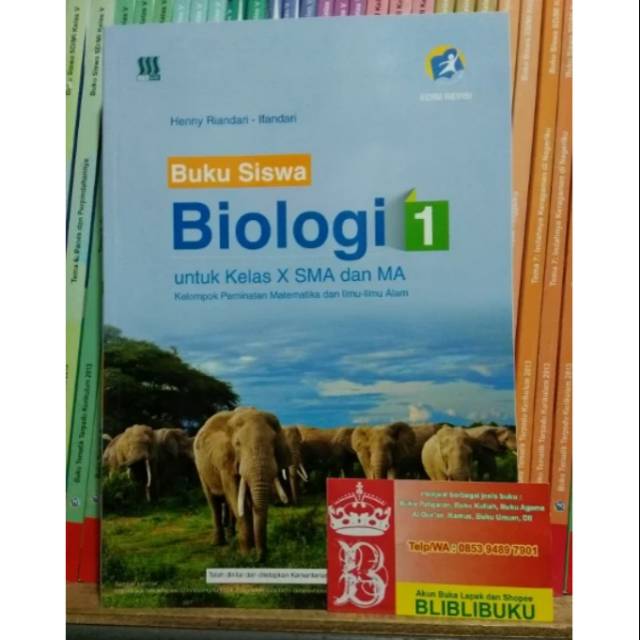 Buku Pelajaran Biologi Kelas X Kurikulum 2013 Info Terkait Buku