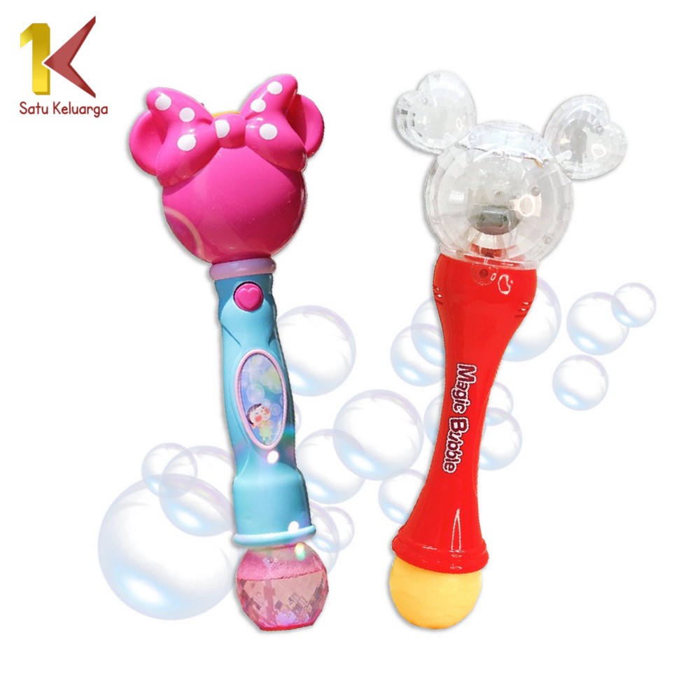 Satu Keluarga Bubble Wand Stick M35 M172 M173 Mainan Tembakan Balon Gelembung Sabun Bubble Gun Ada M