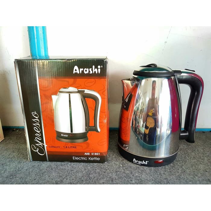 Teko Listrik - Electric Kettle Arashi AKE-S1801