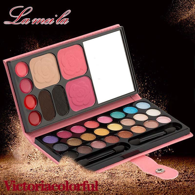 Lameila Palette Eyeshadow 33 Warna Kombinasi LS 3557