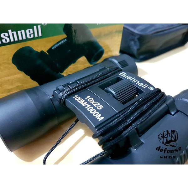 Teropong Mini Bushnell Binocular 10x25