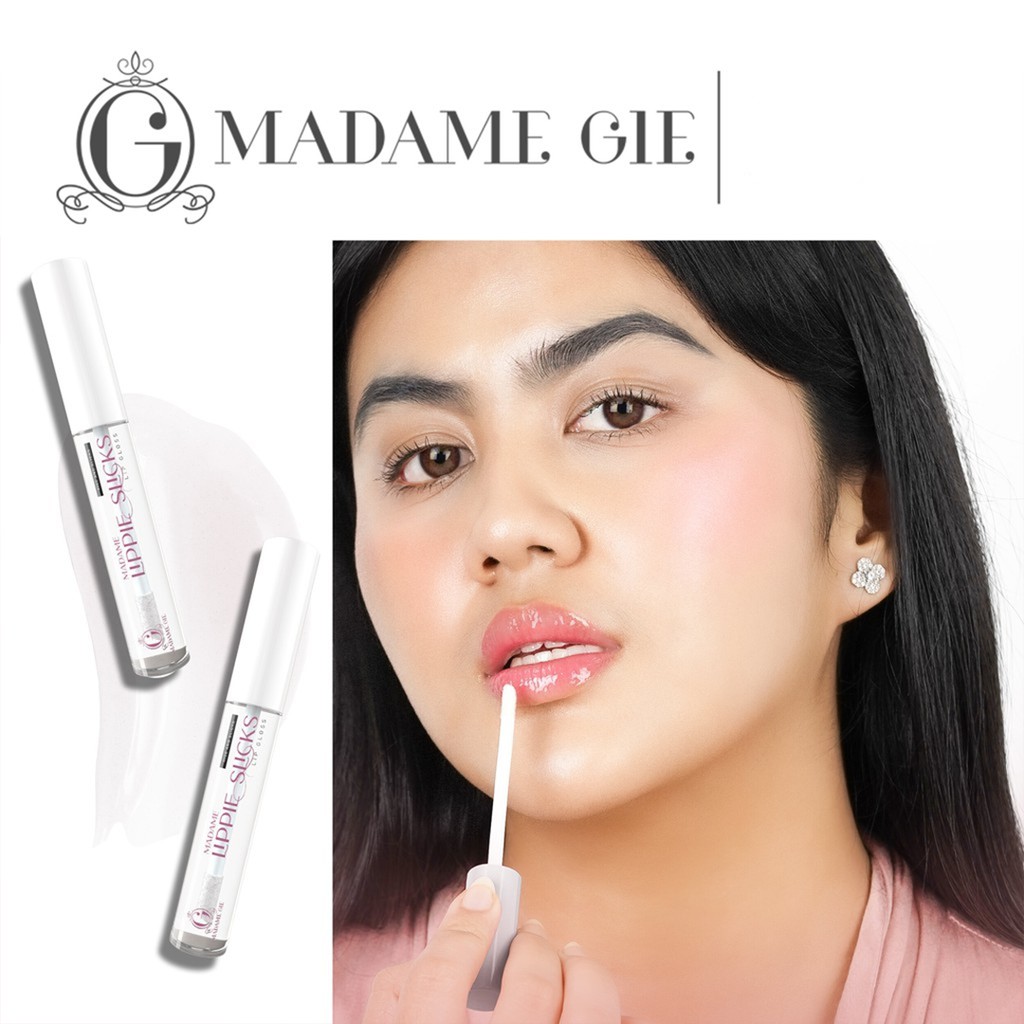 Madame Gie Lippie Slick (Lip Gloss) Original BPOM