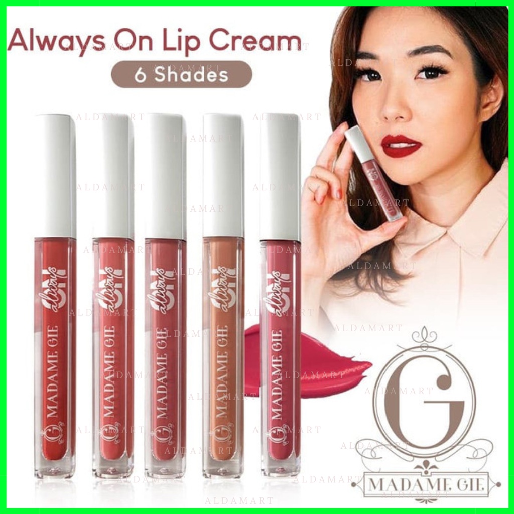 Madame Gie Always On Lip Cream