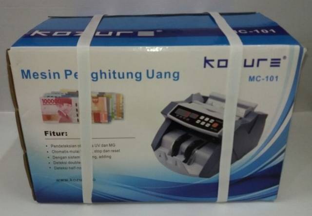 KOZURE MC101 / Money Counter Detector / Mesin Hitung Uang 101