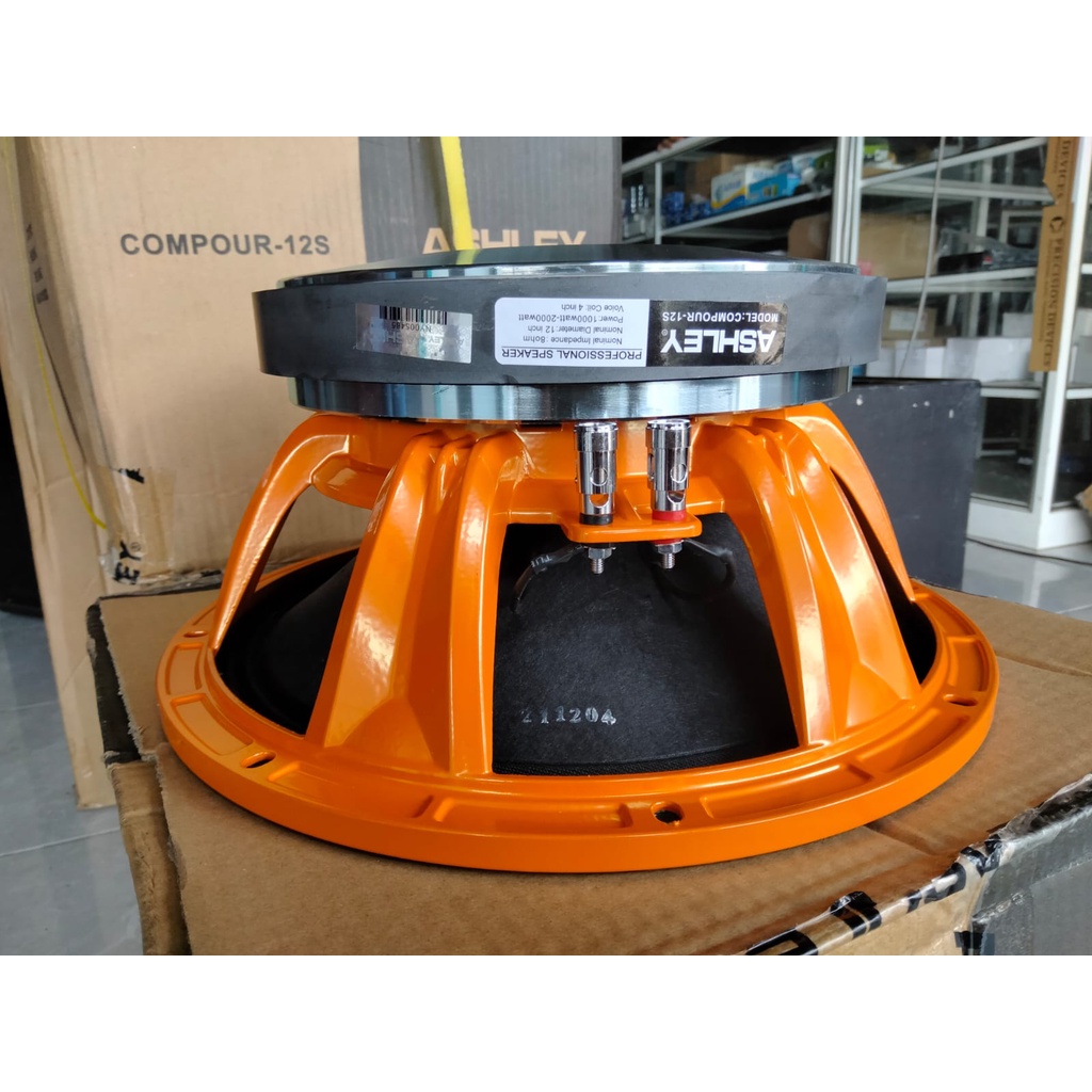 speaker ashley compour 12S "12" inch orange Ashley Compour 12S Ashley 12 inch