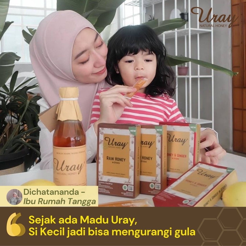 Madu Uray Asli 100% Tanpa Campuran 450gr 875gr