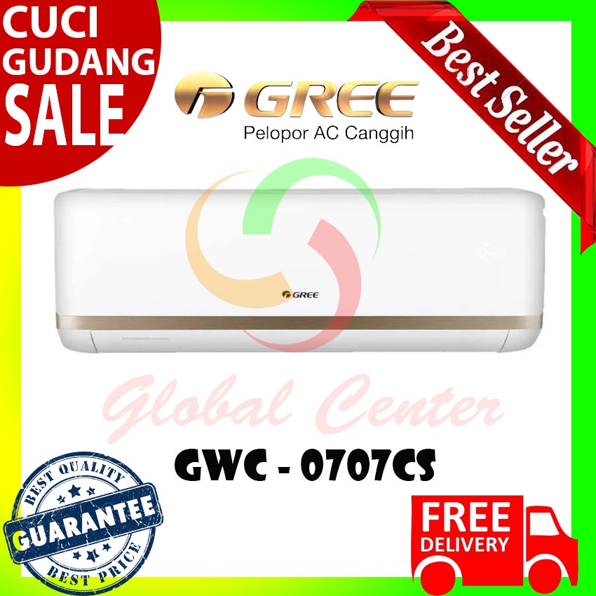 GREE AC INVERTER COMBO SPLIT S 2in1 SERIES - GARANSI RESMI