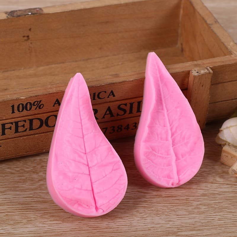 Deep Texture Silicone Mold - Leaf Shape