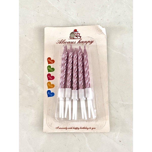 lilin ulang tahun 10pcs-2