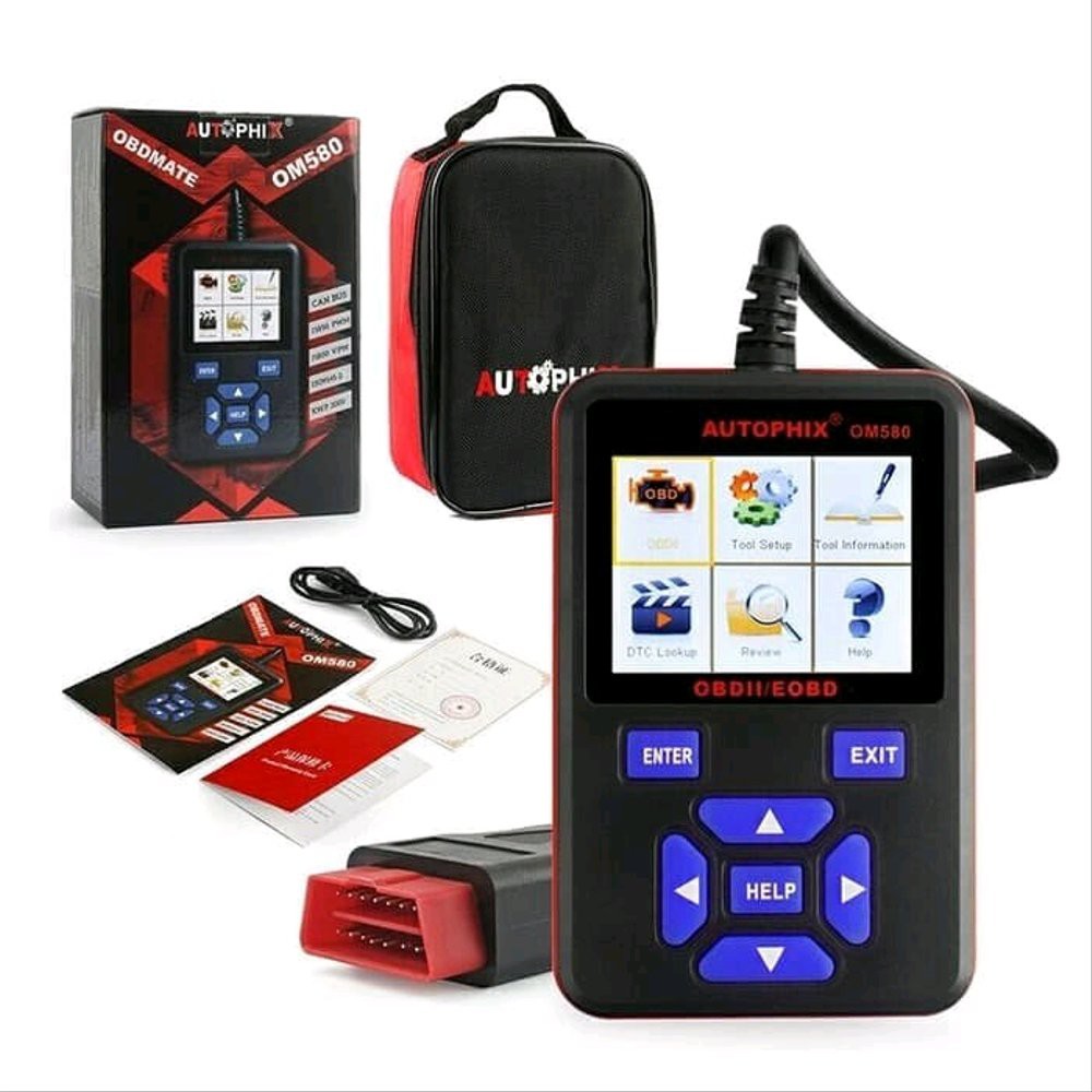 NEW OM580 autophix obdmate obd obd2 car engine ecu diagnostic scanner TERBARU