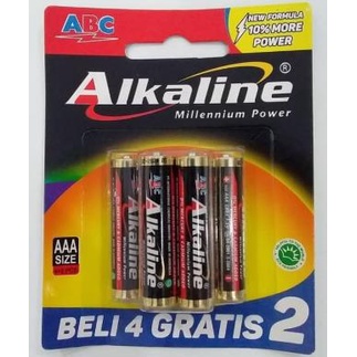 ^ KYRA ^ ABC Alkaline Baterai AA dan AAA Batu Batere A3 A2