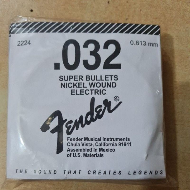 senar gitar guitar fender lusinan 032 senar gitar fender lusinan no 5