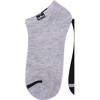 ❄ TMALL ❄ R156 Kaos Kaki Fashion Unisex Kaoskaki Warna Polos  Wanita Murah Semata kaki Socks Pendek-ABU-ABU