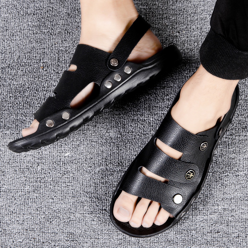 Highland Sandal Sepatu Pria Sandal Fashion Trendy Outdoor Sandal Slip On MT407