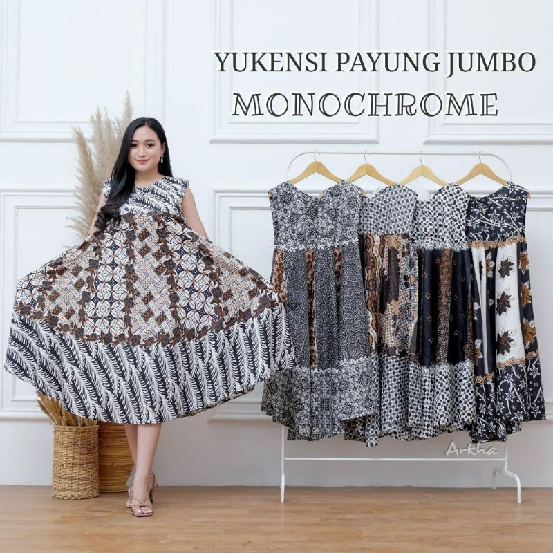 Yukensi Payung Jumbo Daster Murah Yukensi Viral Daster Terbaru Yukensi Batik Dress Batik Murah