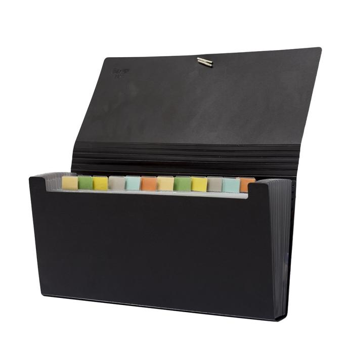 

NEW BANTEX EXPANDING FILE CHEQUE (12 POCKETS) BLACK #8811 10 STOK TERBATAS