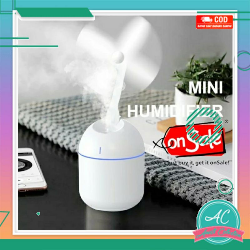 Humidifier USB mobil penyemprot parfum cair elektrik lampu led rgb portable aromaterapi difuser pengharum ruangan