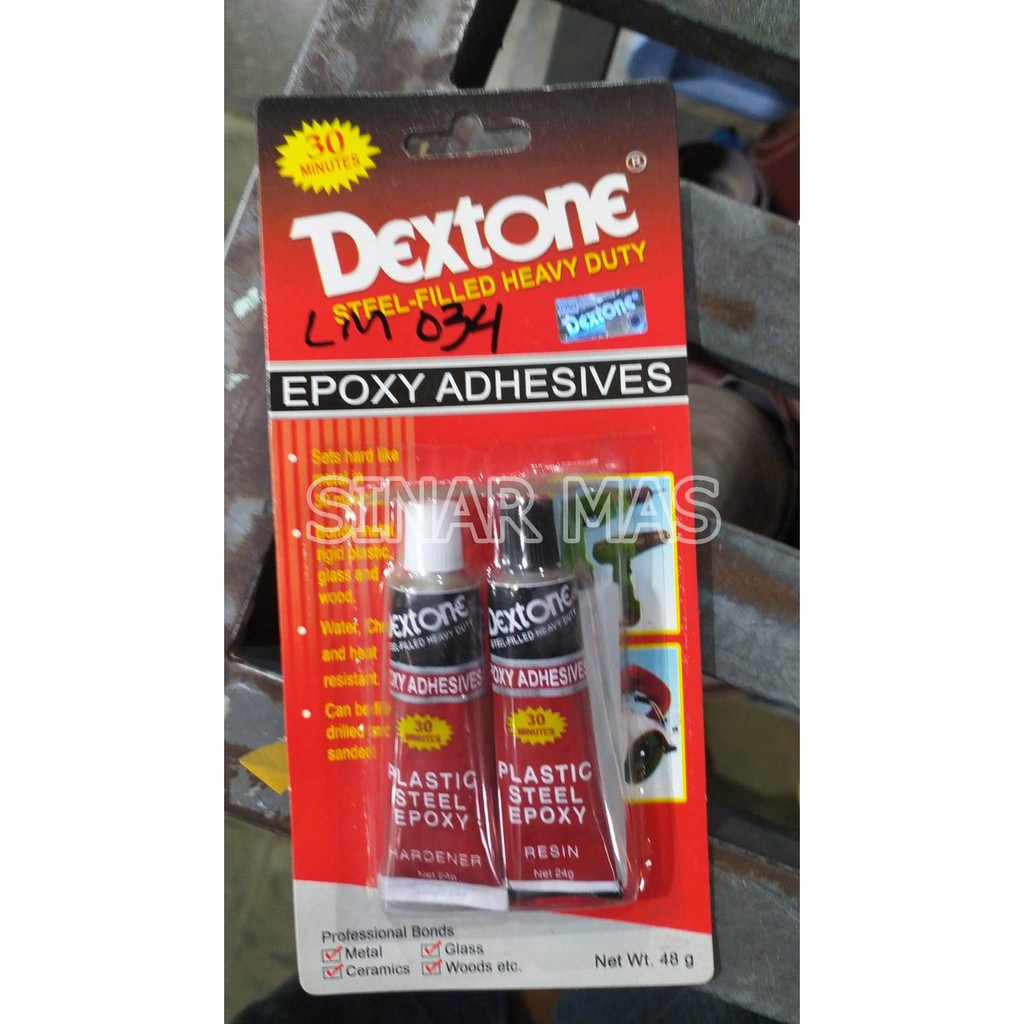 

Lem Dextone Campur / Plastic Steel 30 Menit