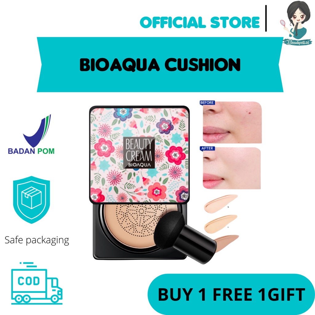 BIOAQUA bb cushion whitening Beauty cream 20g BPOM