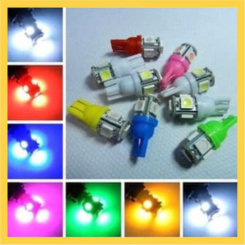 LAMPU LED SENJA T 10 JAGUNG 5 TITIK SMD 5050 SUPER TERANG MOBIL MOTOR