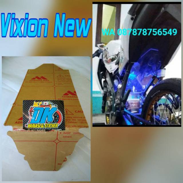 MIKA AKRILIK KOLONG VIXION NEW NVL/NVA