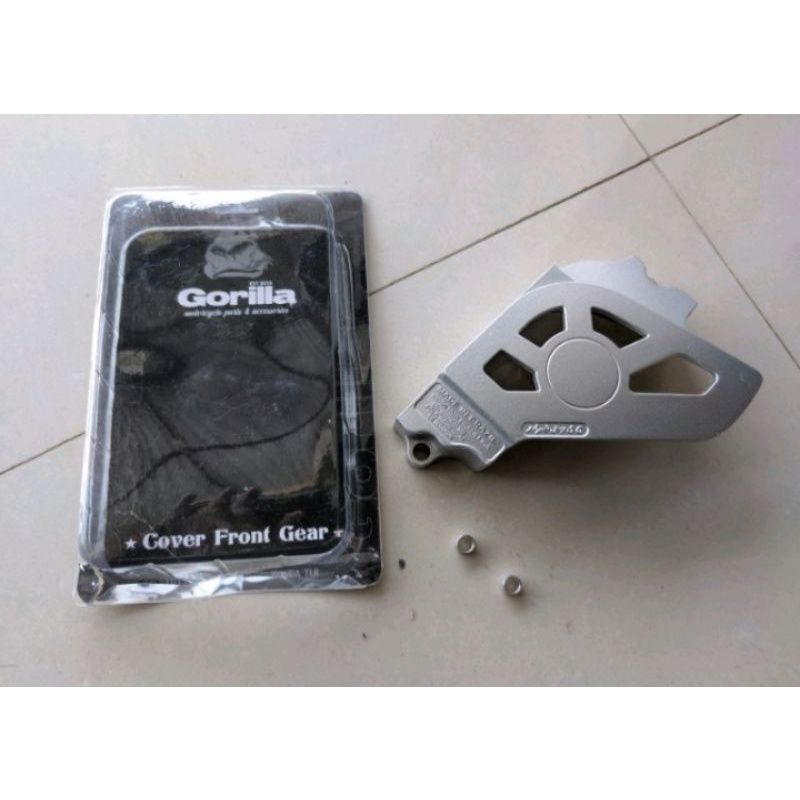cover gear depan crf 230 cover gear crf 230 tutup gear depan crf tutup gear depan cb racing grey