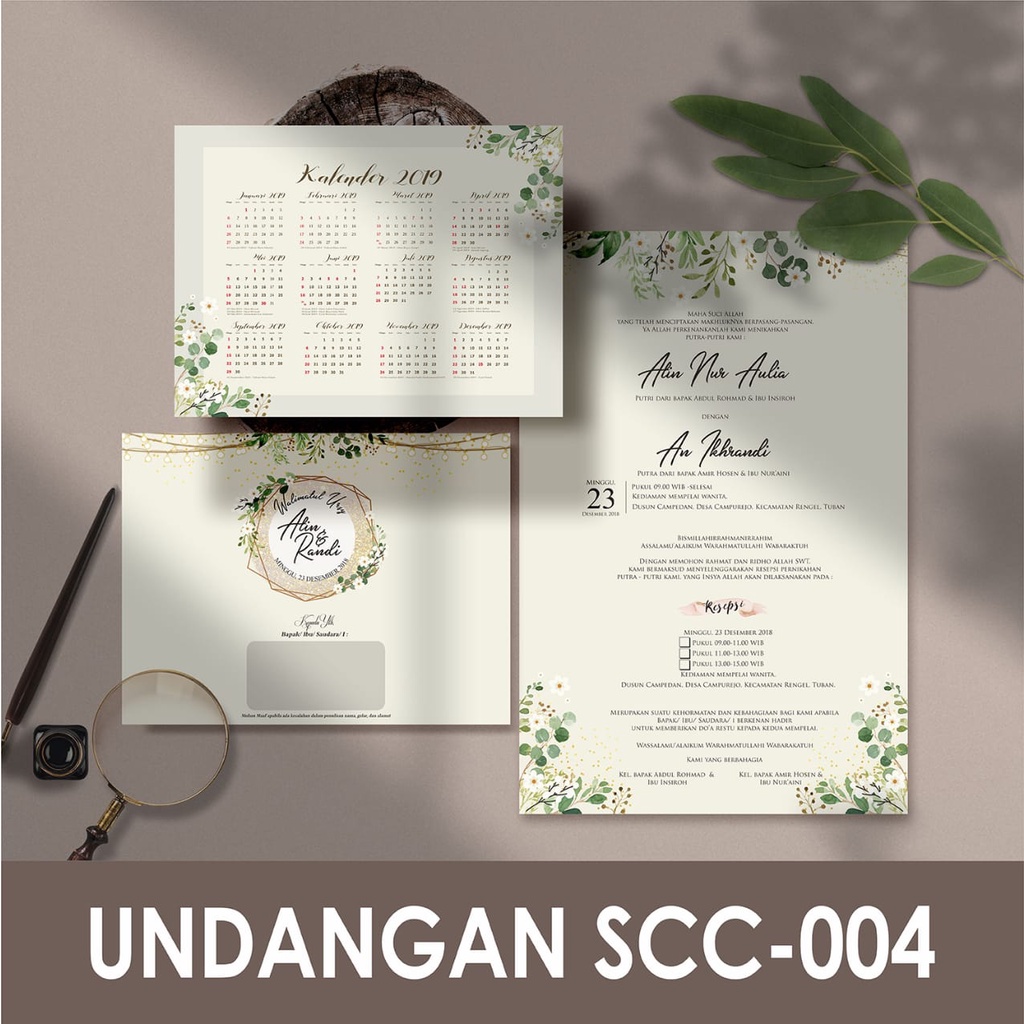 SCC 004 Blanko Undangan