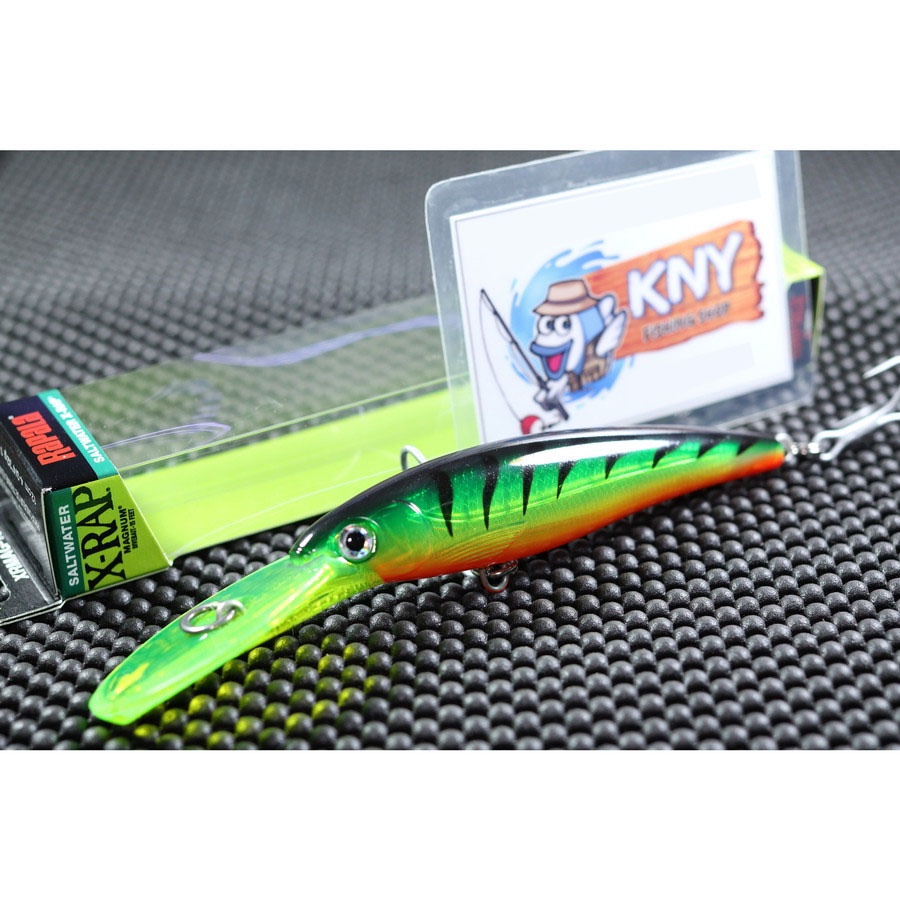Rapala XRAP Magnum 15 FIRE TIGER Lure Trolling WARBYASAH GAN