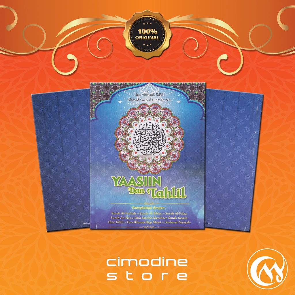 Buku Yasin danTahlil 96 AP | Surat Yasiin Lengkap Kertas Art Paper | 96 Hal 12x15.5 Cm | Cahaya Alam